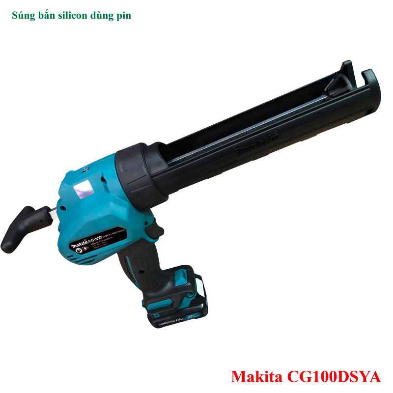 Súng bắn silicon dùng pin(12v Max) Makita CG100DSYA