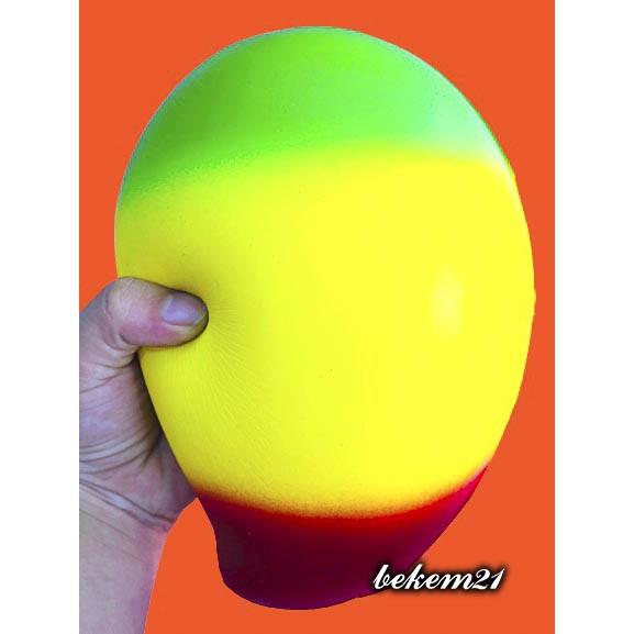 SQUISHY NỬA QUẢ XOÀI 3 MÀU KHỔNG LỒ-SQUISHY NỬA QUẢ THANH LONG KHỔNG LỒ