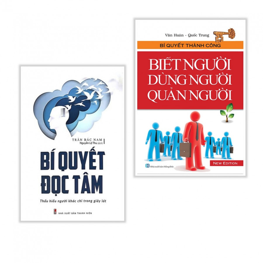 Combo Bí Quyết Đọc Tâm + Biết Người Dùng Người Quản Người (Tặng Bookmark Phương Đông Books)