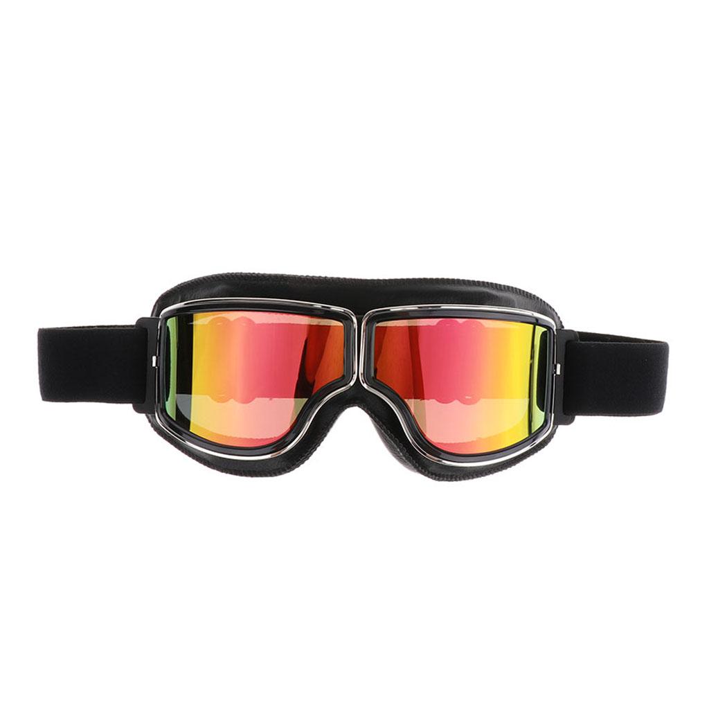 Vintage Leather Goggles Glasses Driving Motorcycle Cruiser #1