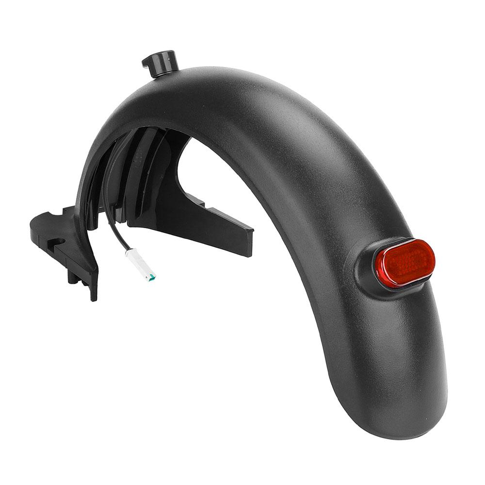 Rear Mudguard Kit Scooter Replacement Accessory with Mudguard Bracket Rear Brake Light