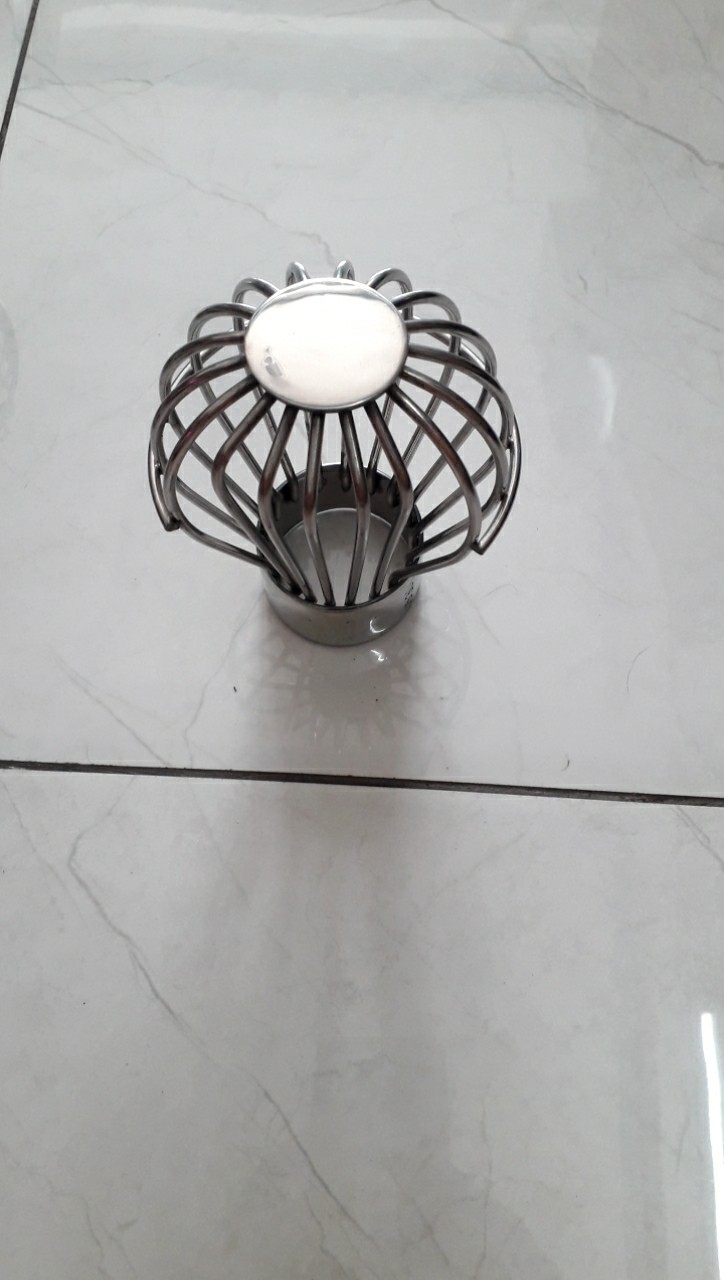 Cầu lưới chắn rác sân thượng lắp ngang inox 304
