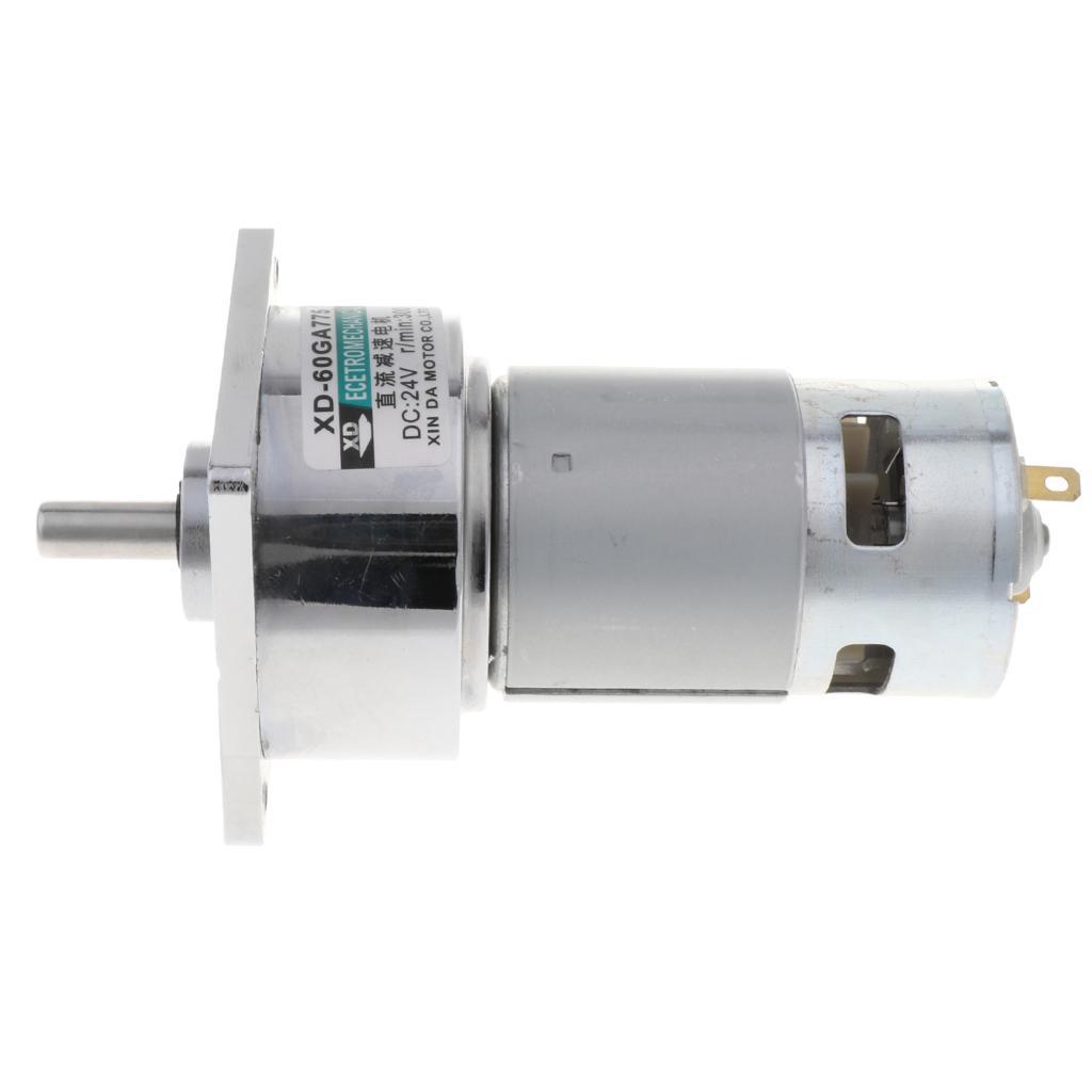 24V DC Gear Motor High Torque Electric Micro Speed Reduction Geared Motor