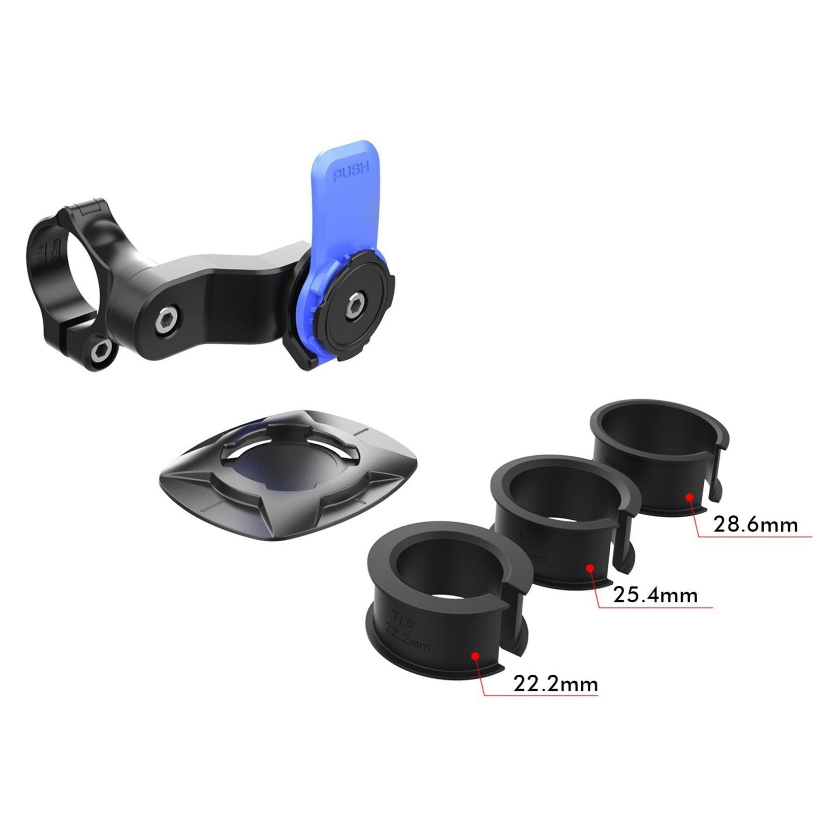 Bike Handlebar Phone Mount Accessories for Scooters 4.8in-7.2in Smartphones