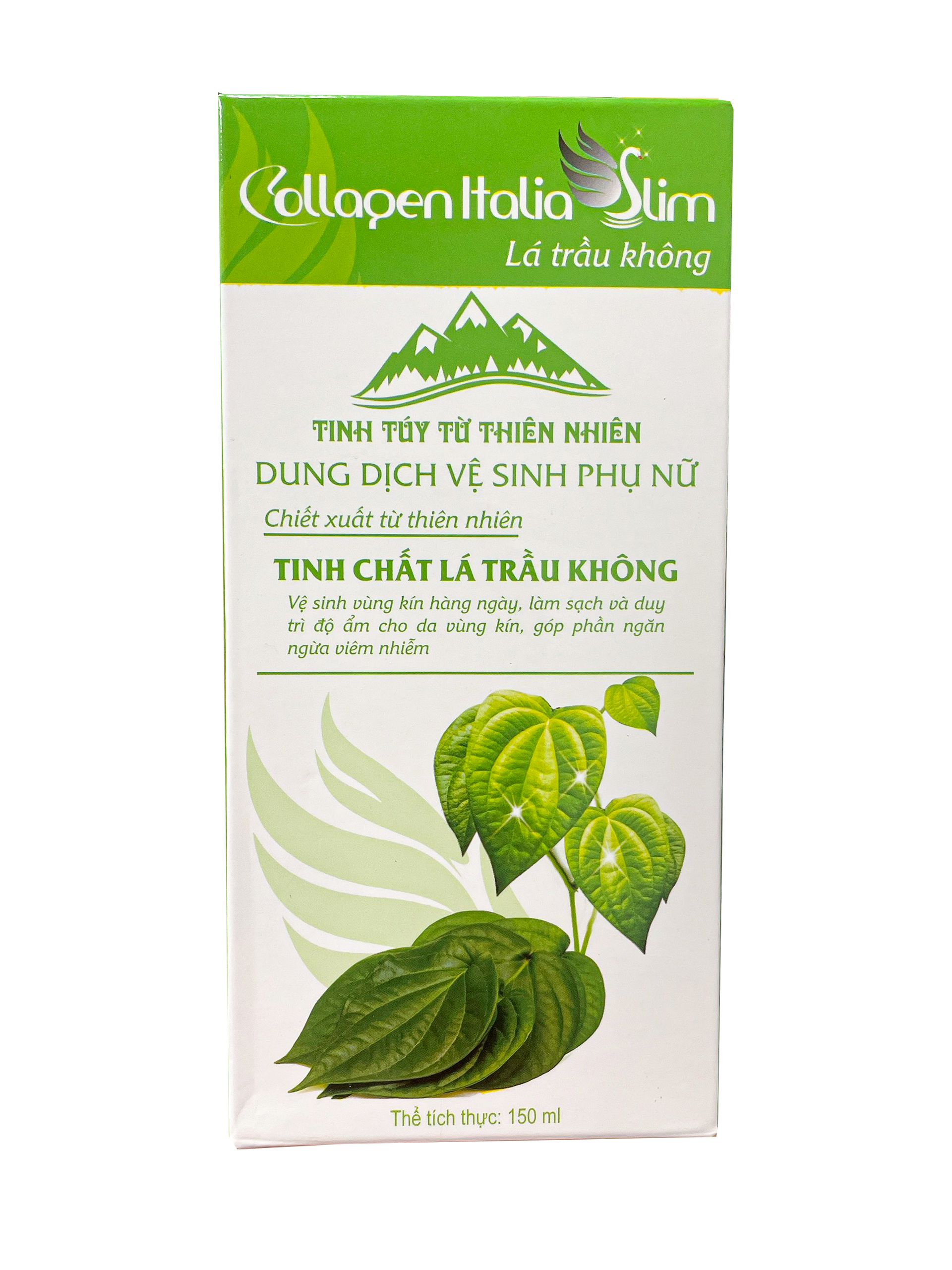 Dung Dịch Vệ Sinh Phụ Nữ Collagen Slim Tinh Chất Lá Trầu Không- Chai 150ml