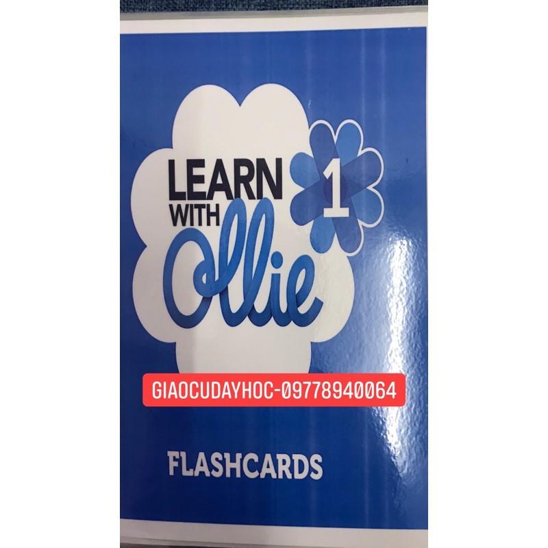 FLASHCARDS LEARN WITH OLLIE -Level 1 -ép plastics