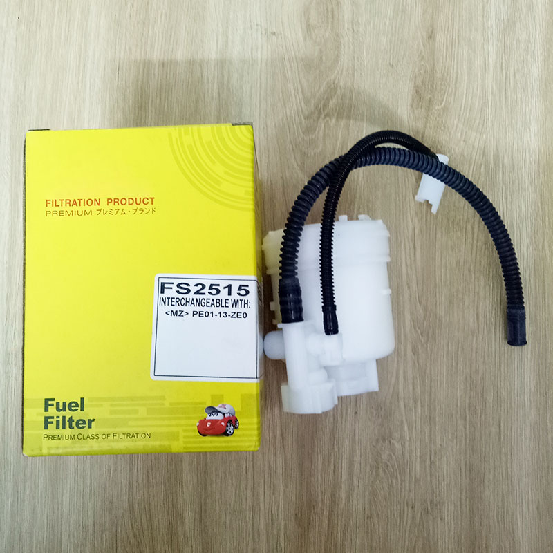 Lọc xăng cho xe Mazda 2 1.5 Việt Nam 2015, 2016, 2017, 2018 mã phụ tùng PE01-13-ZE0 mã FS2515