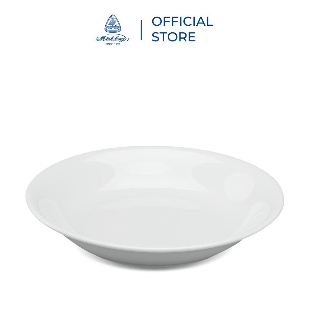 Bộ chén dĩa sứ Minh Long 36 sản phẩm - Daisy - Trắng