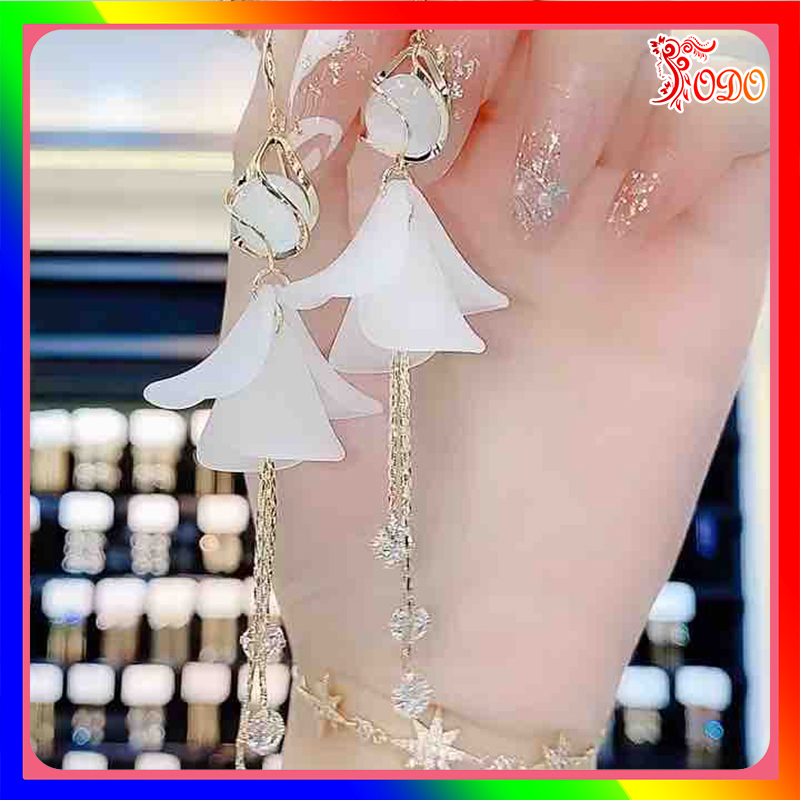 Bông tai kiểu Hàn Quốc trang nhã CF483 sang chảnh xuân hè thu đông sang trọng trẻ trung đi đám cưới - [Thời Trang ToDo]