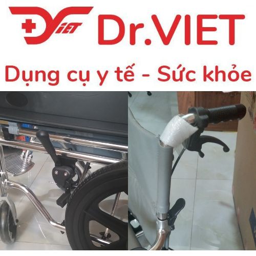 Xe lăn bô vuông bánh nhỏ GX-616