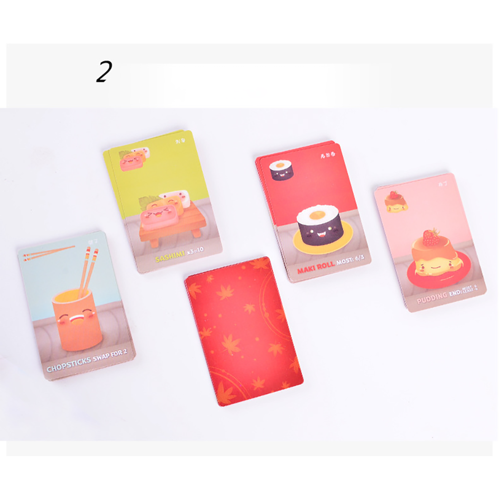 Bộ thẻ trò chơi Sushi Go Board Game vui nhộn dành cho gia đình