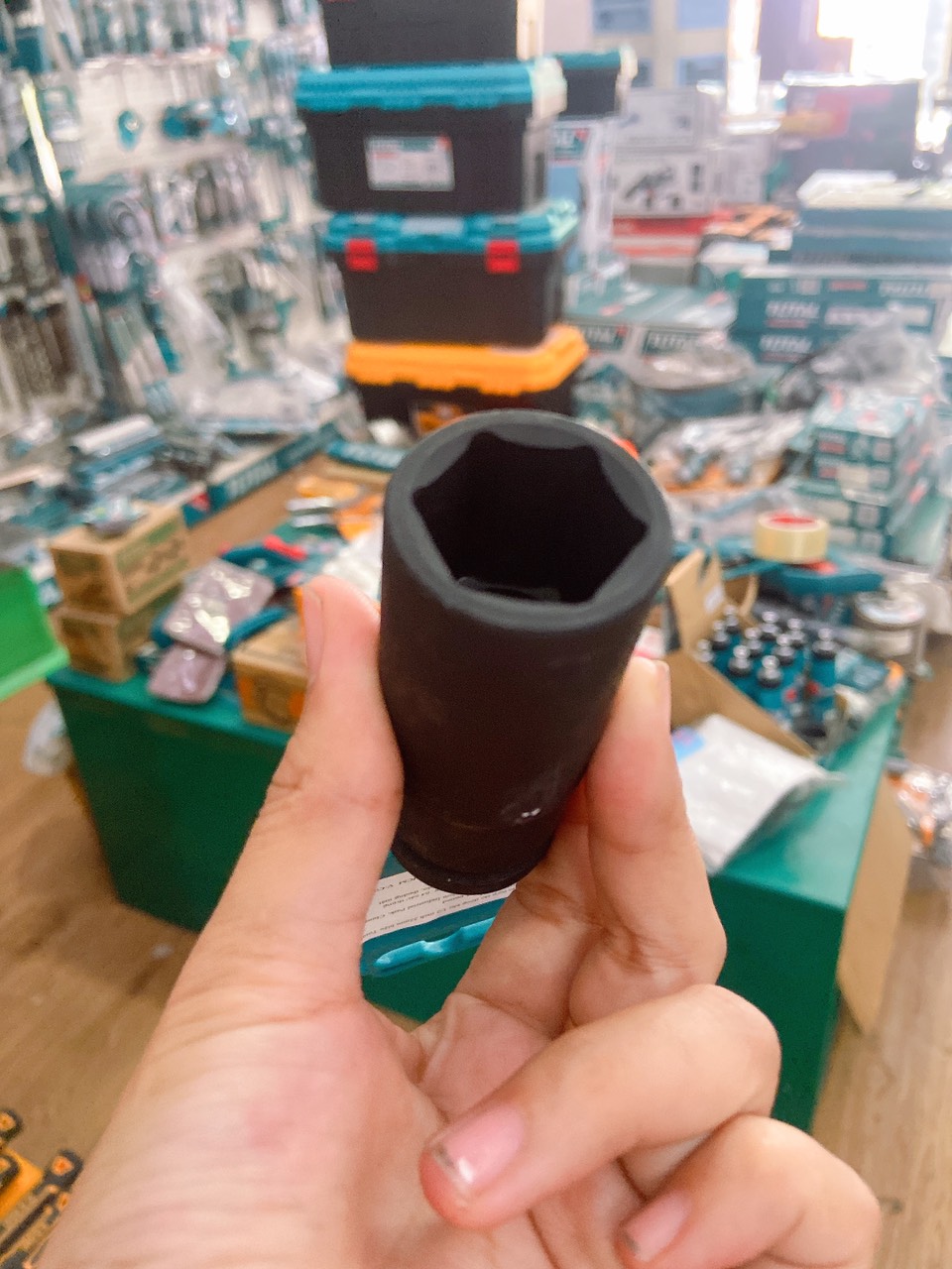 Đầu tuýp tác động sâu 1/2 inch 19mm total THDIS12191L
