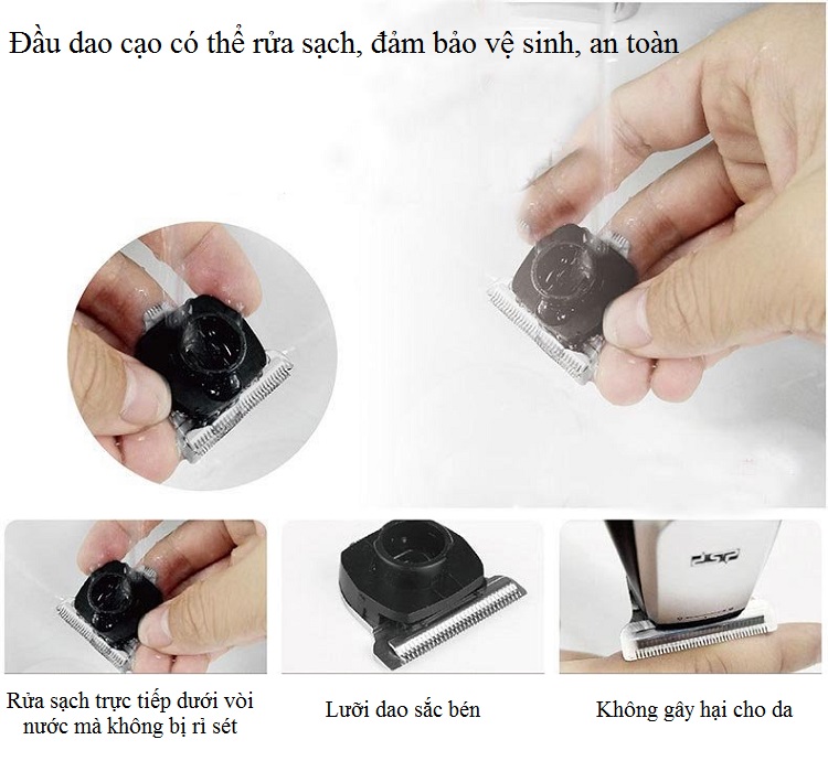 Bộ tông đơ tạo kiểu tóc mini cầm tay đa năng cao cấp TS-90127 -