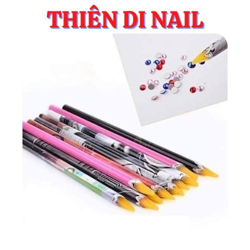 Bút chấm đá nail   - bút nến chấm đá trang trí móng tiện dụng