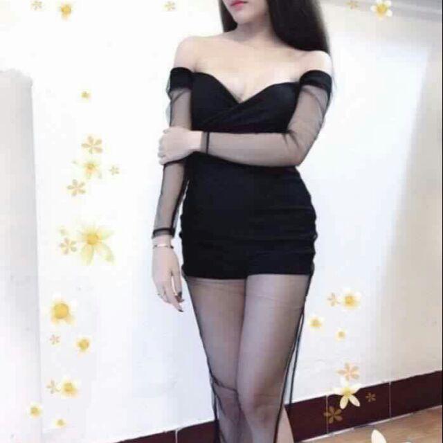 Jump bẹt 2 lớp phối lưới sexy