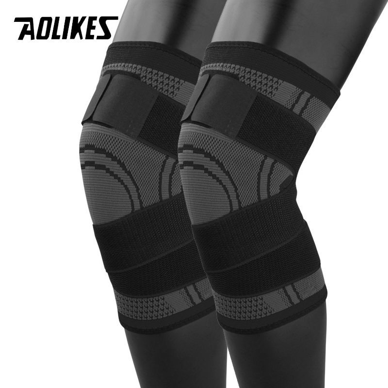 Bộ 2 băng đai bảo vệ đầu gối AOLIKES A-7720 Breathable Sport knee support