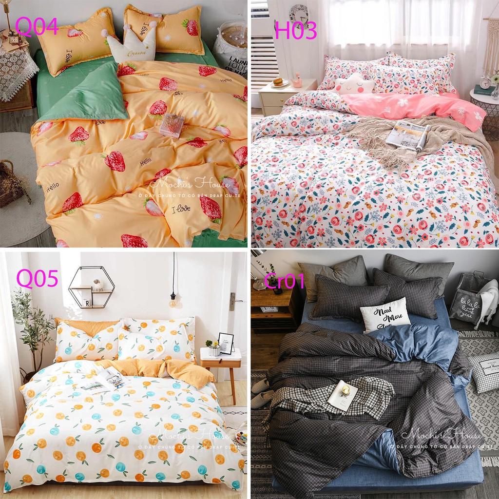 BỘ GA GỐI COTON POLY NHẬP KHẨU️miễn phí bo chun️