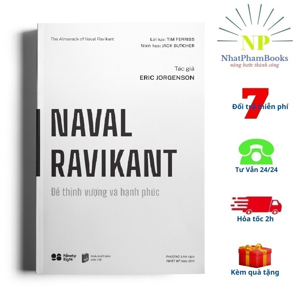 Sách - Naval Ravikant - Để thịnh vượng và hạnh phúc