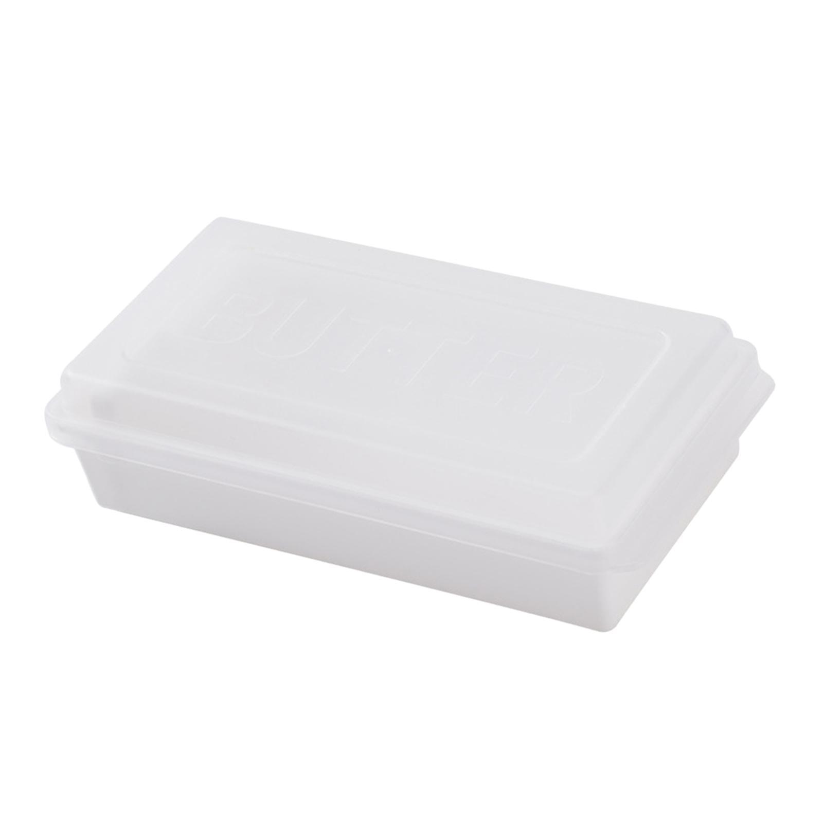 Butter with Lid Butter Cutting Storage Box for Fridge Dining Countertop