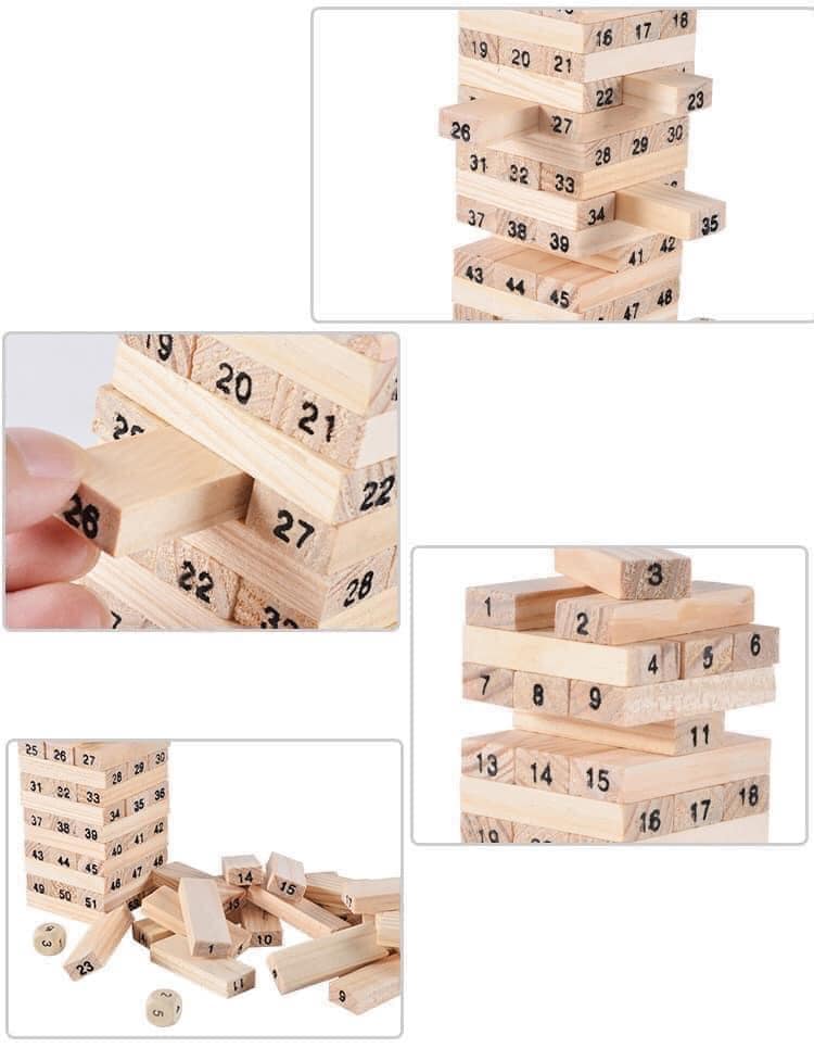 Đồ Chơi Rút Gỗ, Đồ Chơi Cho Bé Tăng Sự Khéo Tay Và Tư Duy Logic