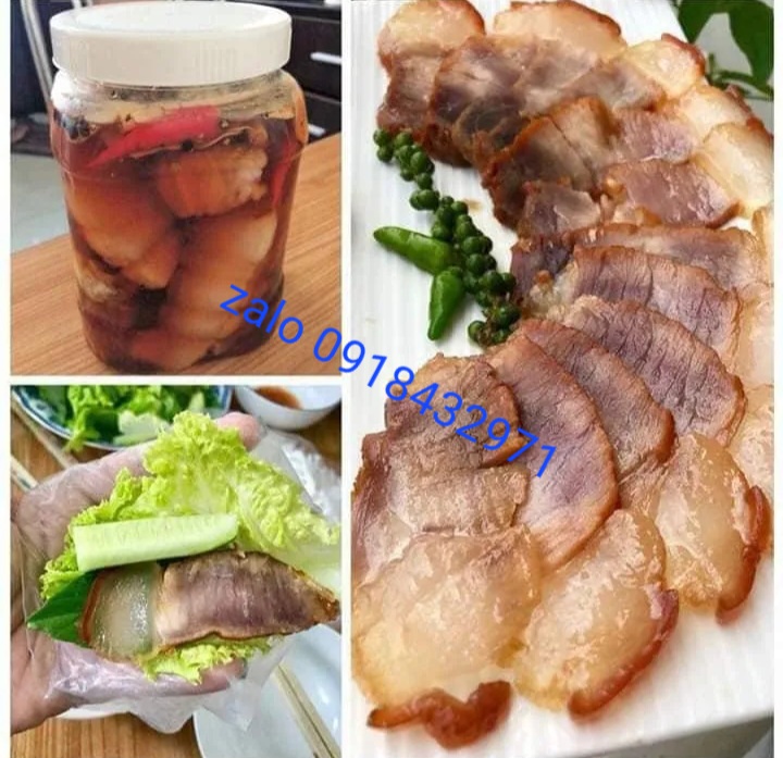 1kg Thịt Heo nấu nước mắm thịt tươi ngon chuẩn heo nhà quê _hơn 1 kg không tính nước - nhà làm