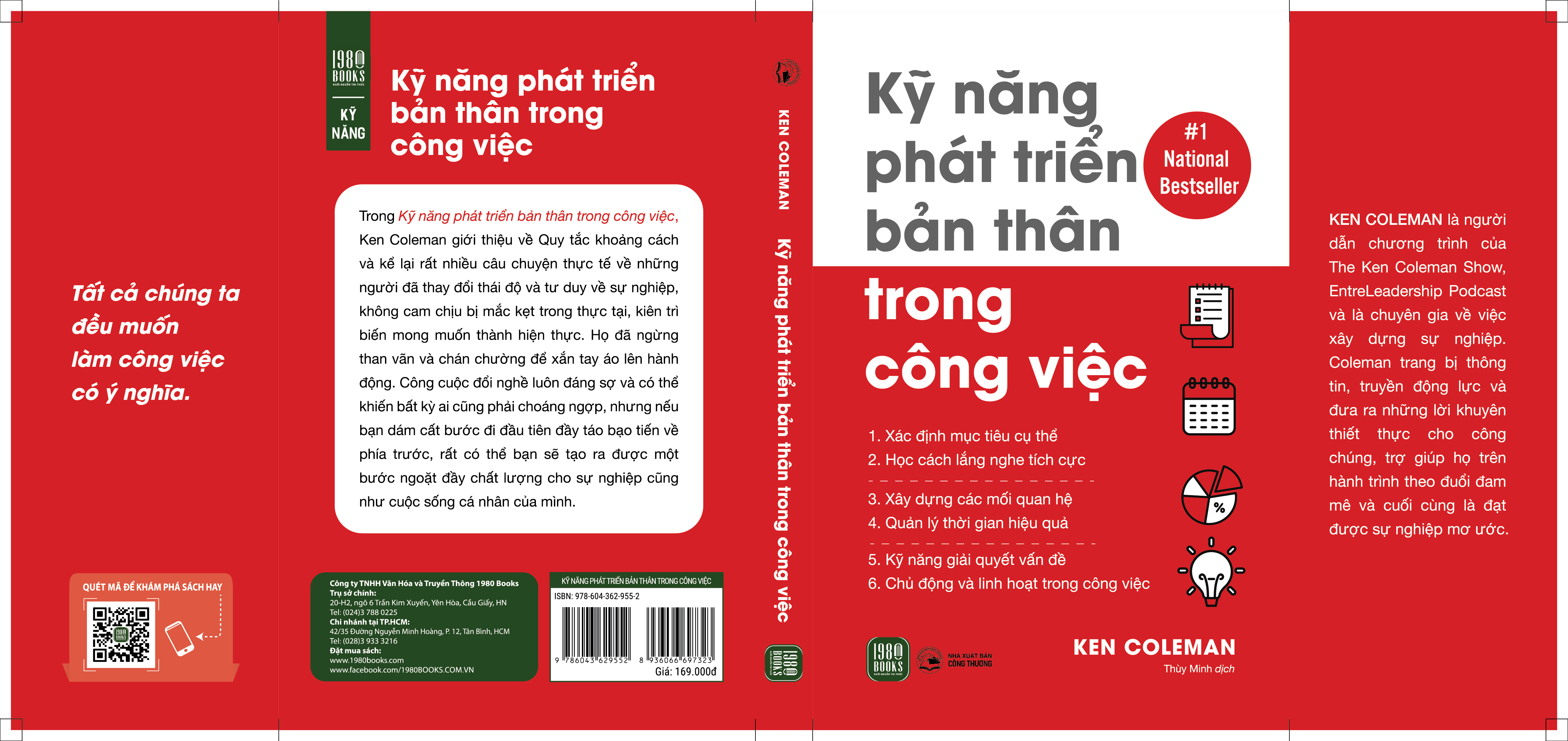 KỸ NĂNG PHÁT TRIỂN BẢN THÂN TRONG CÔNG VIỆC - Ken Cole man - Thùy Minh dịch - (bìa mềm)