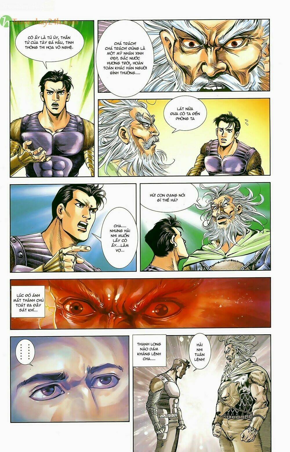 thiên tử truyền kỳ 1 - cơ phát khai chu bản chapter 54 16