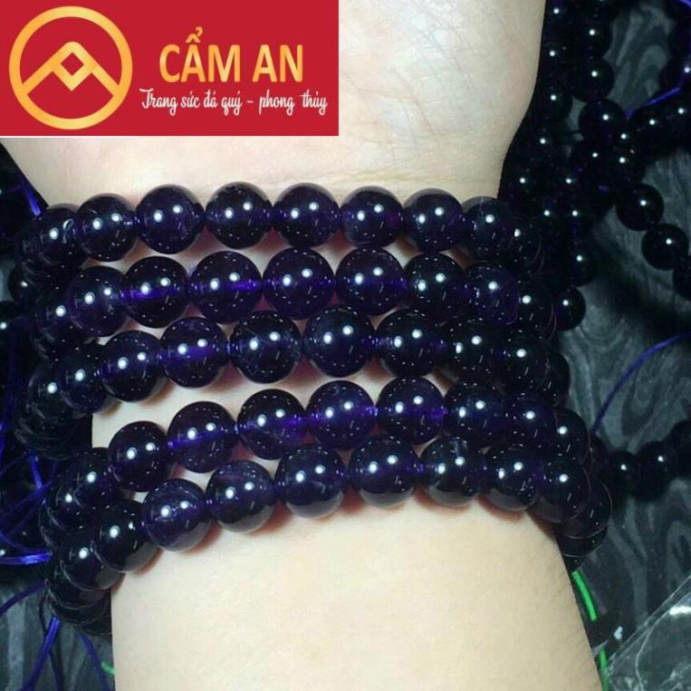 Vòng Tay Phong Thuỷ Đá TA. Tím Tự Nhiên
