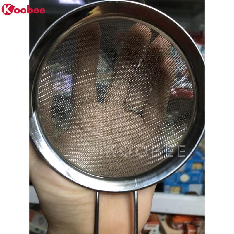Rây lọc bột, lọc cháo ăn dặm cho bé/ Rây lọc cua mắt dày chất liệu inox không rỉ KOOBEE