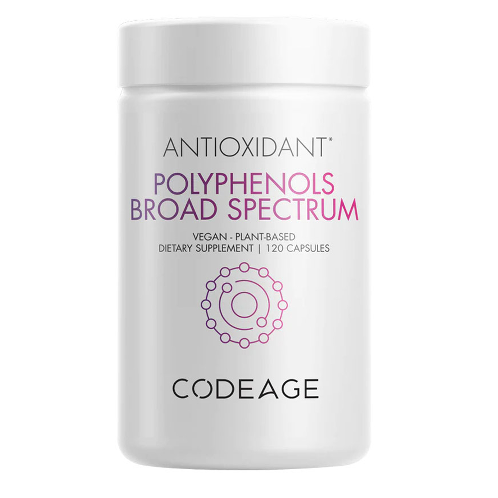 Viên uống chống nắng Codeage Polyphenols Broad Spectrum (120 viên)