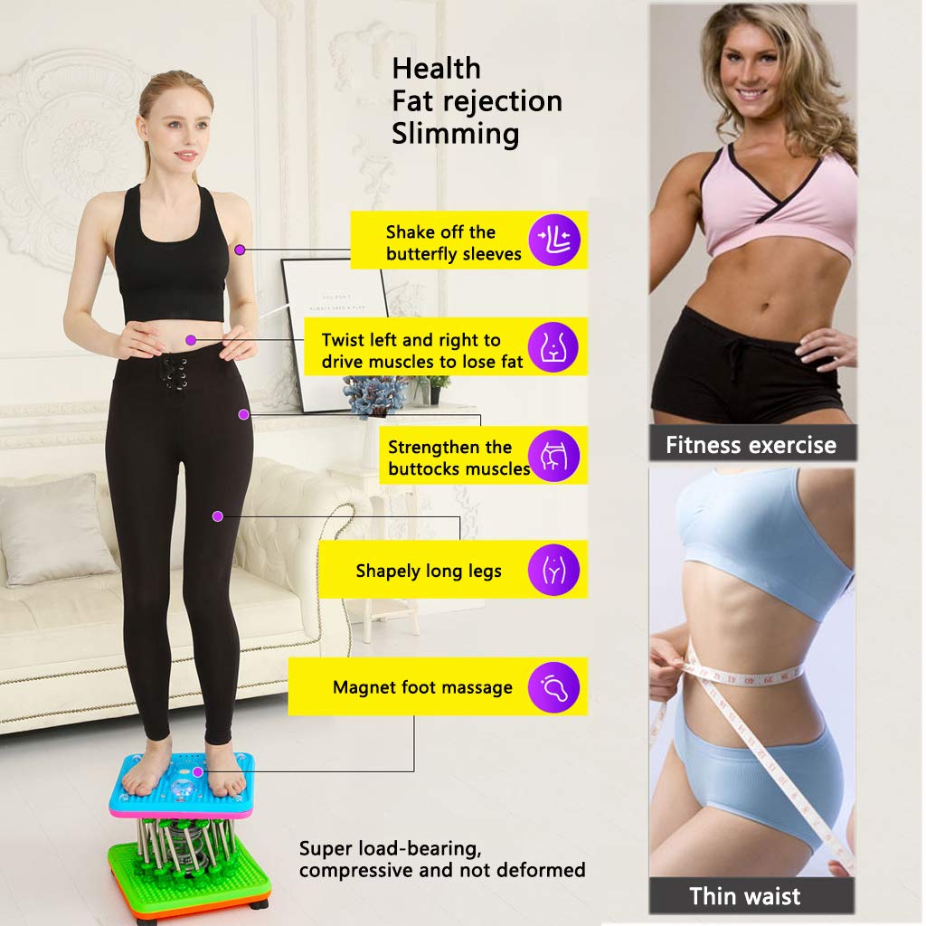 Máy tập nhún nhảy xoay hỗ trợ săn chắc cơ Home Dancing Twisting Machine