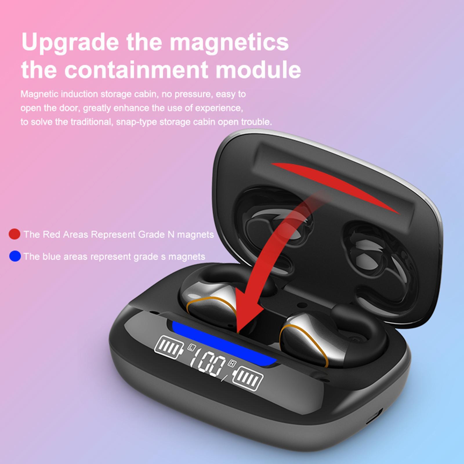 Bluetooth Headset True Wireless Lightweight for All Smart Phones Gaming