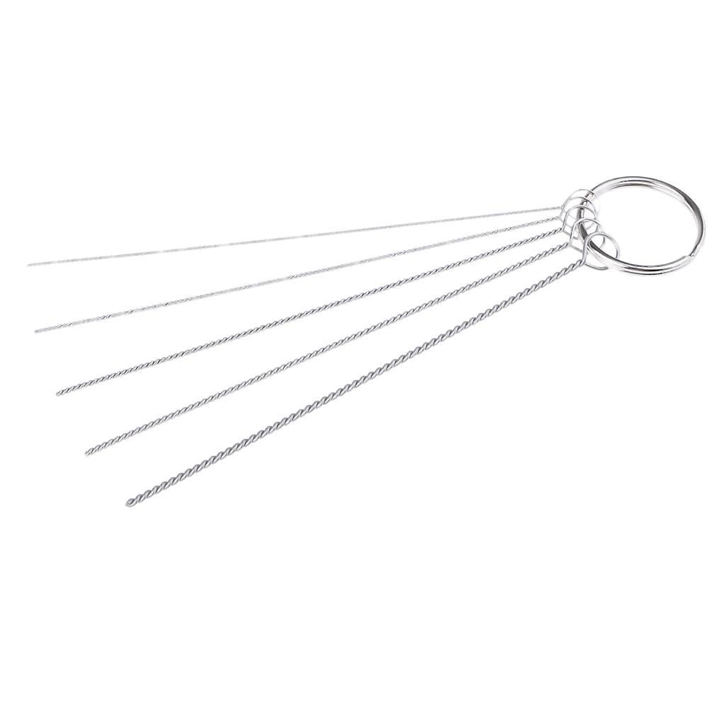 5 Pieces/set 5 Sizes Airbrush Spray Cleaning Needle Kit Airbrush Cleaning Tools