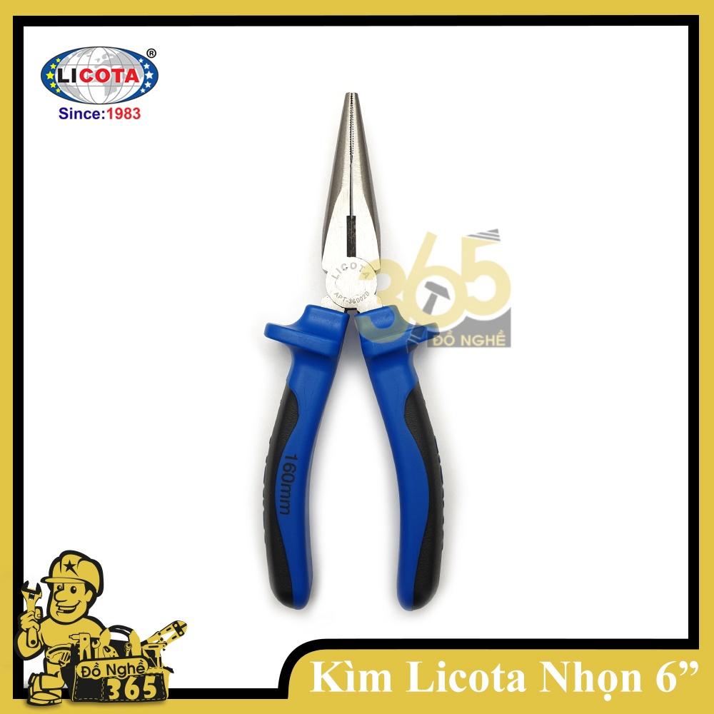 Kìm mũi nhọn 6&quot; (150mm) cao cấp Licota