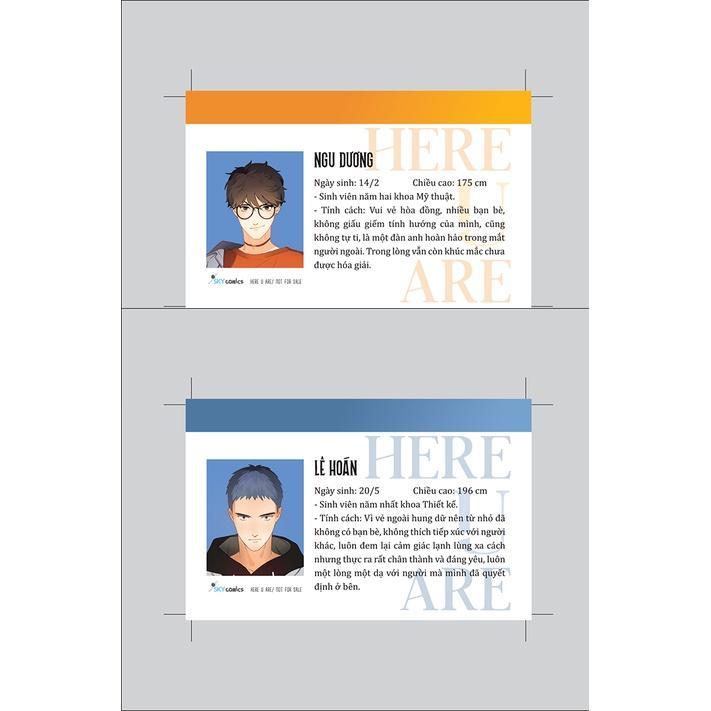 Sách  Here U Are  - Bản Quyền, Bản thường