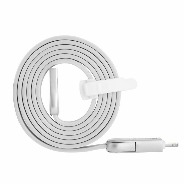 Cáp đa năng micro usb và lightning iPhone - iPad Nillkin - Hàng nhập khẩu