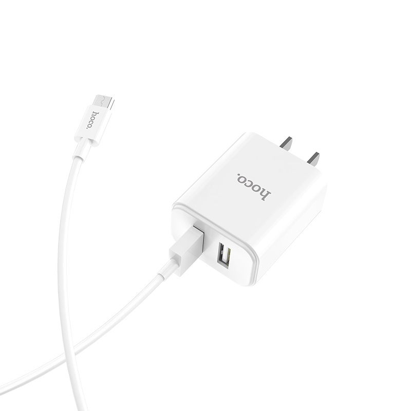 Bộ Adapter Củ Sạc Hoco C62 - Micro  - Hàng Chính Hãng