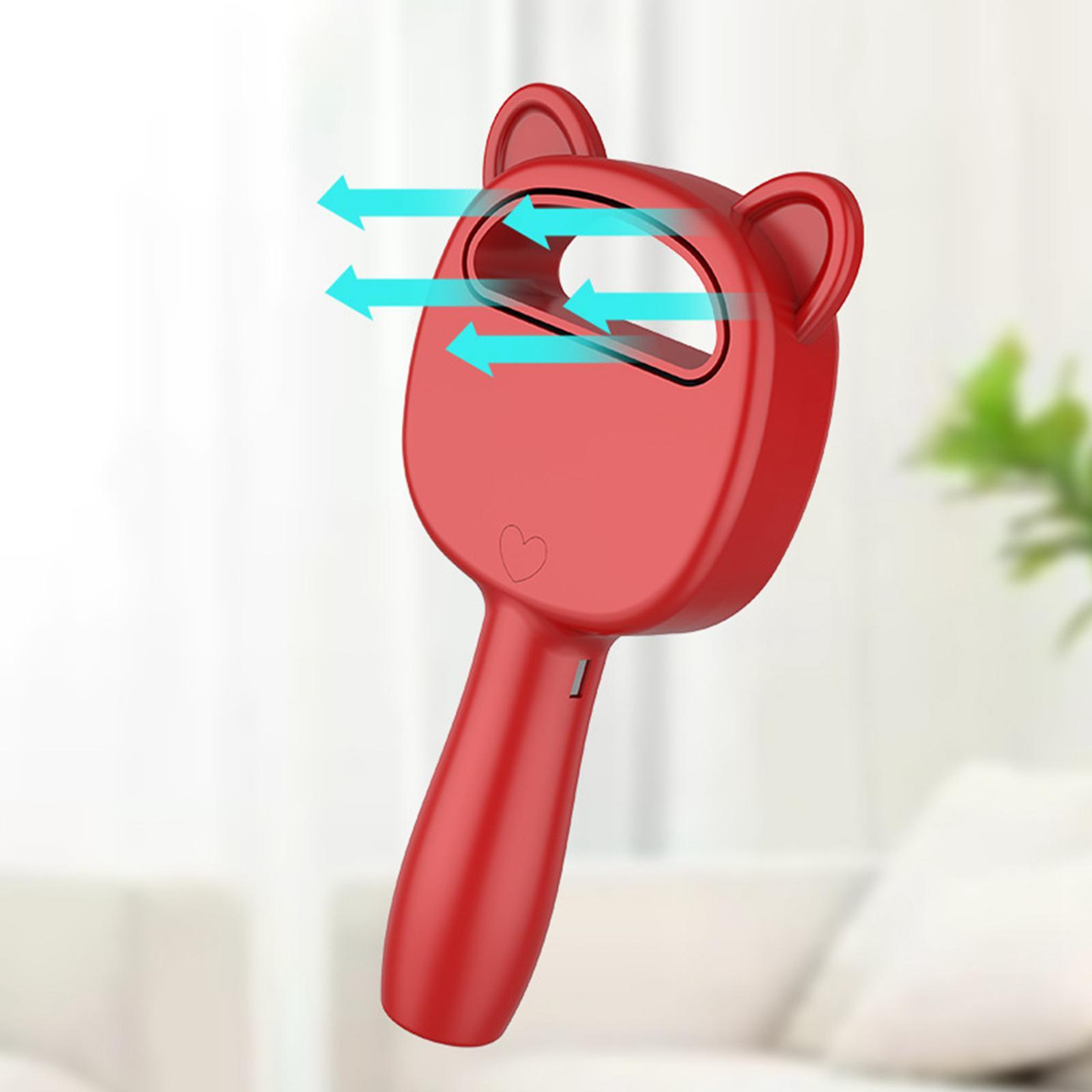 Bladeless Handheld Fan Speed Adjustable Safe Mini for Office Home Kids
