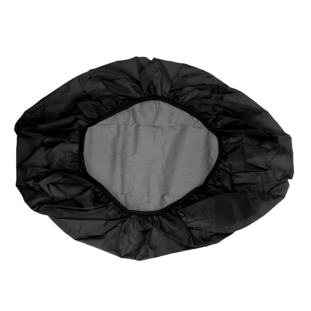 Waterproof Dust Rain Cover Travel Hiking Backpack Camping Bag Black