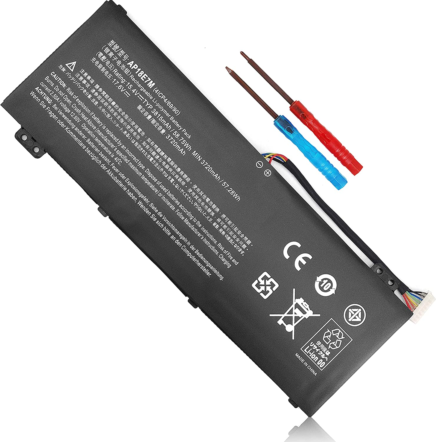 Pin dành cho Acer Predator Helios 300 PH315-52 PH317-53 AN715-51 AP18E8M