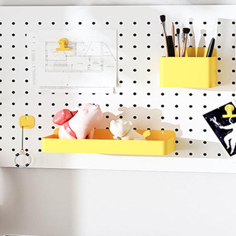 Khay đựng Dola Home kim loại - phụ kiện bảng pegboard để tai nghe, đồng hồ, loa, dụng cụ trang trí bàn làm việc