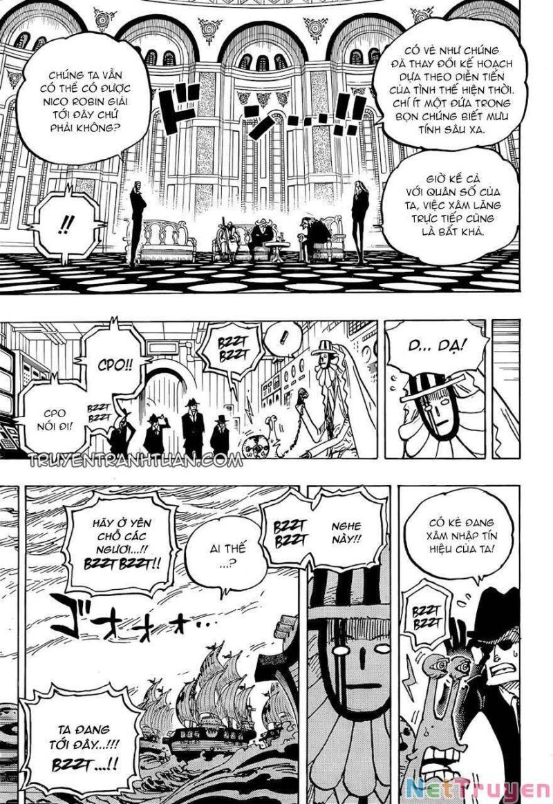 đảo hải tặc - one piece chapter 1052 3