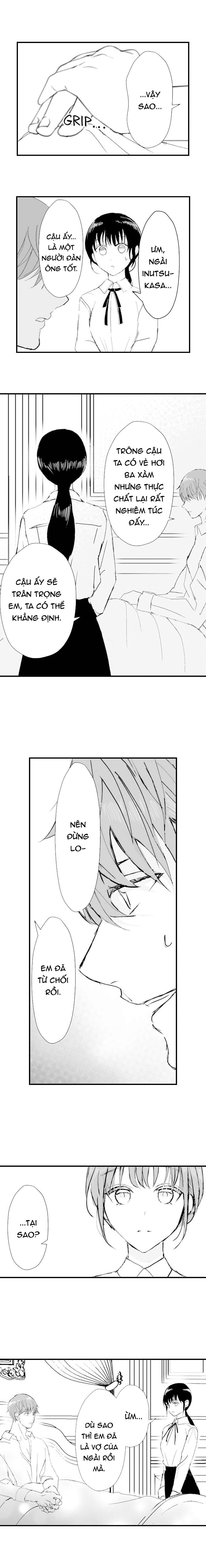 tân nương của quái thú ~ hỡi nửa kia định mệnh,hãy mang trong mình đứa con của ta chapter 8.1 8