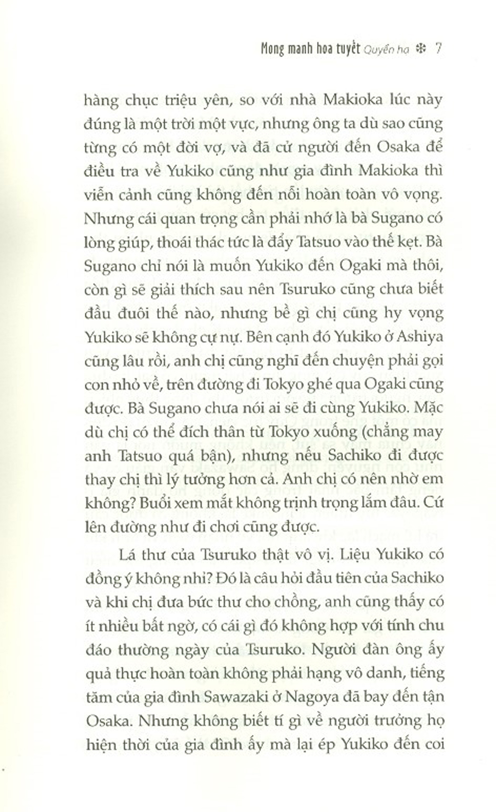 Mong Manh Hoa Tuyết - Quyển Hạ