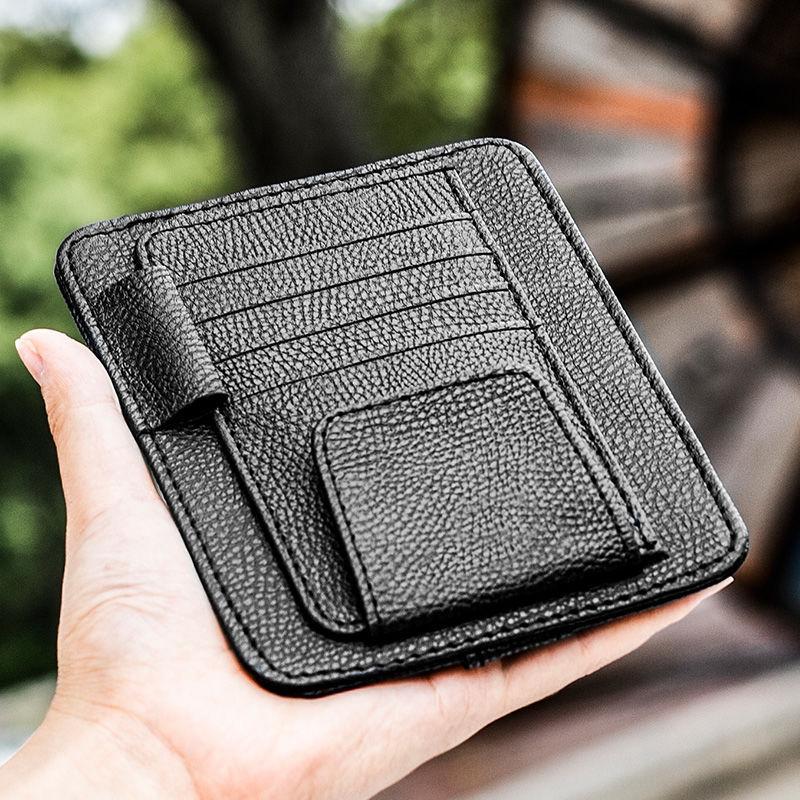 Túi Da Gắn Kính Chắn Gió Xe Hơi Tiện Lợi
