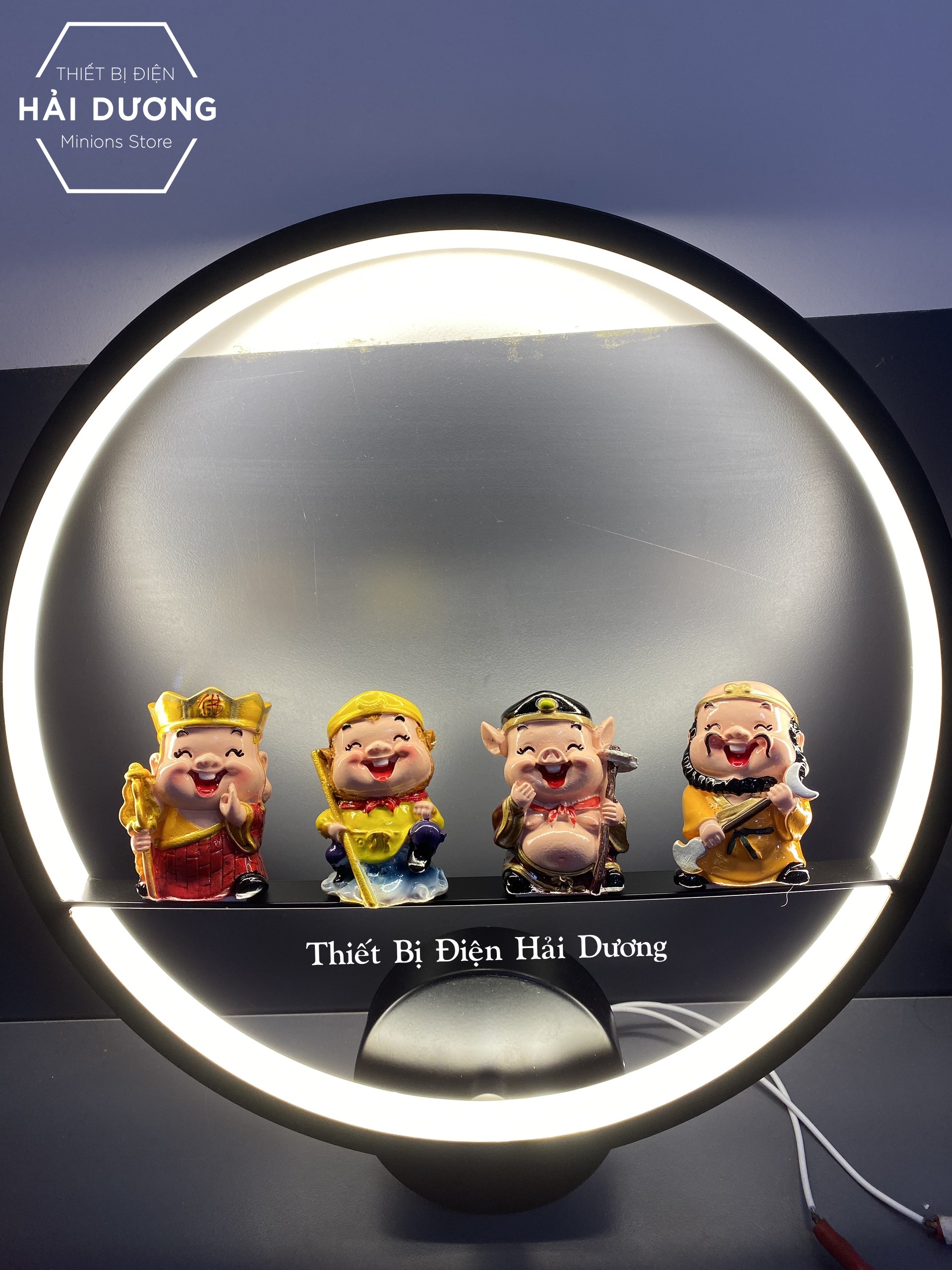 Đèn Led Treo Tường Hiện Đại 4 Thầy Trò Tây Du Ký Siêu Dễ Thương - 3 Chế Độ Ánh Sáng Led Tiết Kiệm GT180