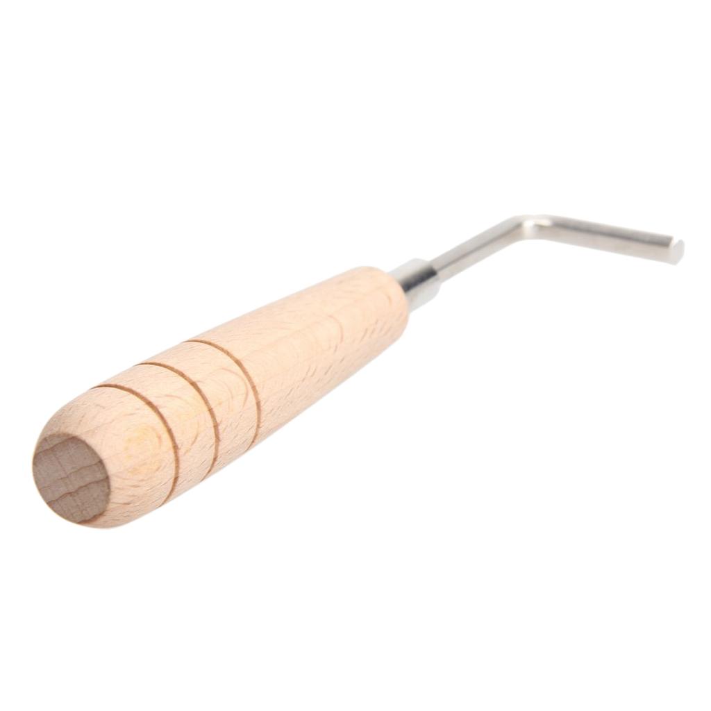 Đàn Guitar Giàn Cần Cờ Lê Lục Giác 4mm W/Tay Cầm Bằng Gỗ cho Đàn Mandolin Đàn Ukulele Phần