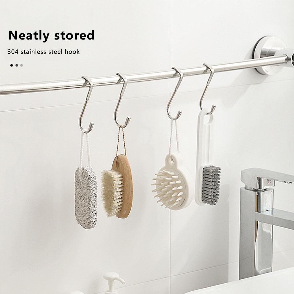 Móc Inox Treo Đồ Hình Chữ S, Gắn Sau Cánh Cửa Tủ, Cửa Nhà Tắm, Nhà Bếp Treo Đồ Đa Năng, Tiện Dụng, Nhỏ Gọn. TakyHome 2015