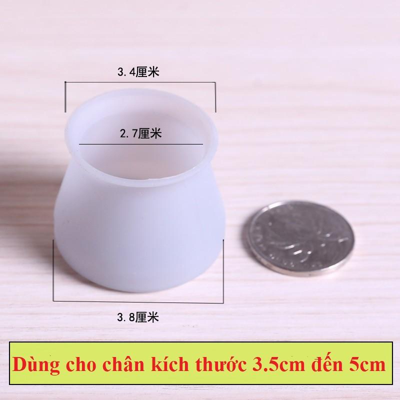 Vỏ bọc chân bàn ghế bằng silicon dày