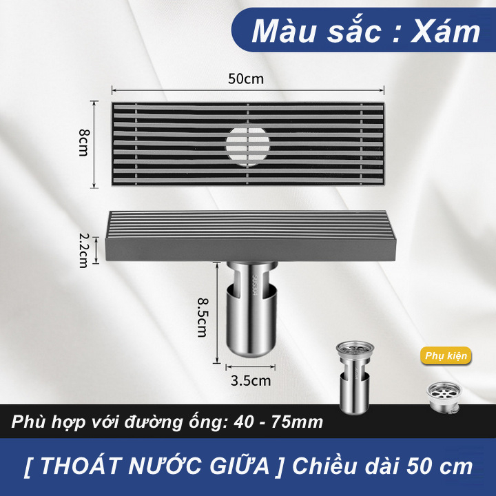 Phễu Thoát Nước Thoát Mùi ECKBERT Công Nghệ Đức cao cấp